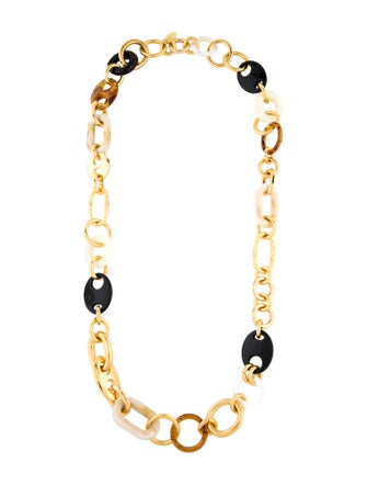 Lizzie Fortunato Resin Chain Necklace
