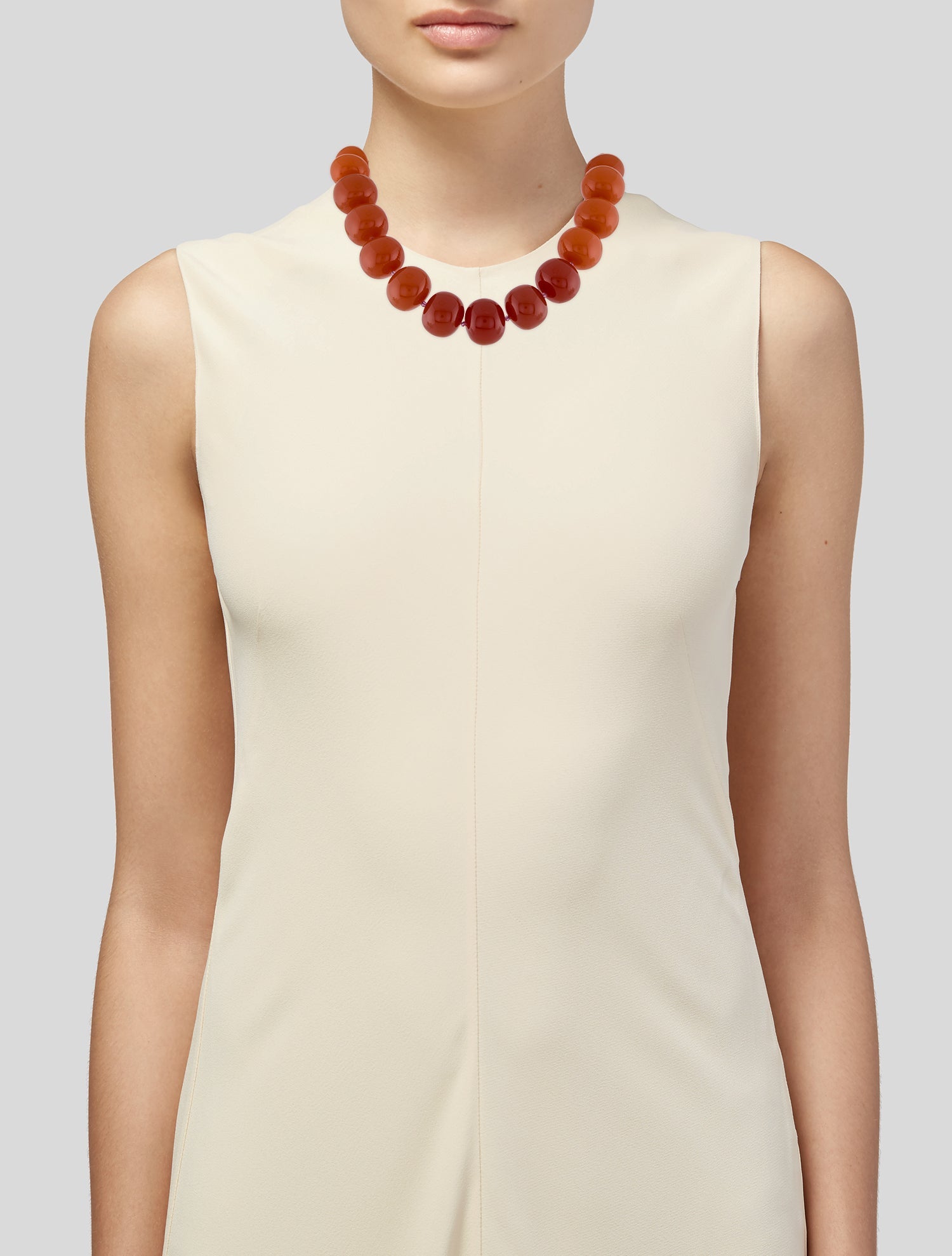 Lizzie Fortunato Resin Bead Collar Necklace