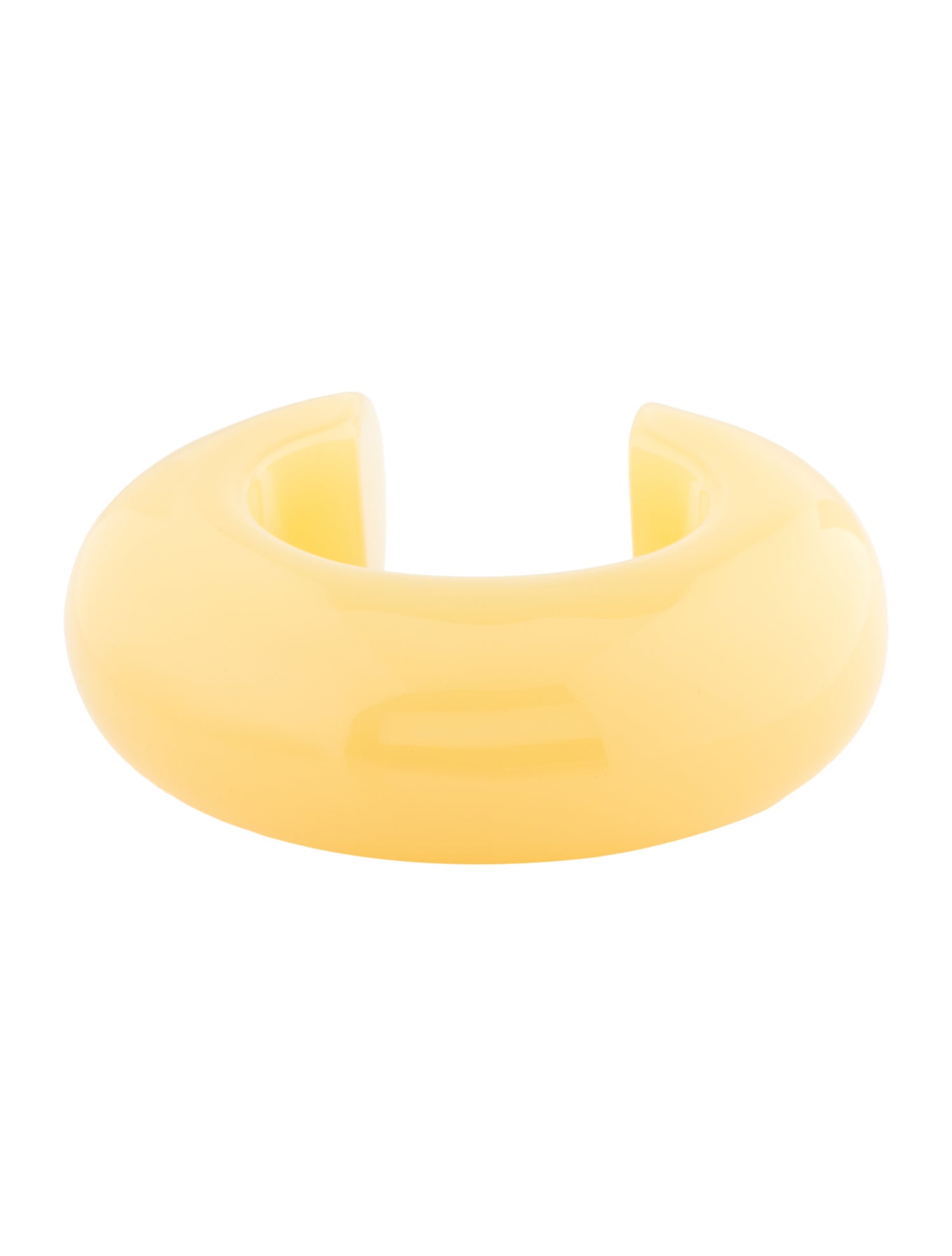 Lizzie Fortunato Resin Arc Cuff Bracelet