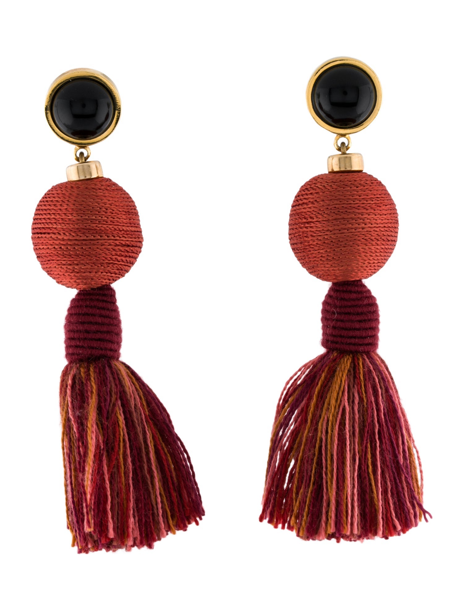 Lizzie Fortunato Thread Drop Earrings