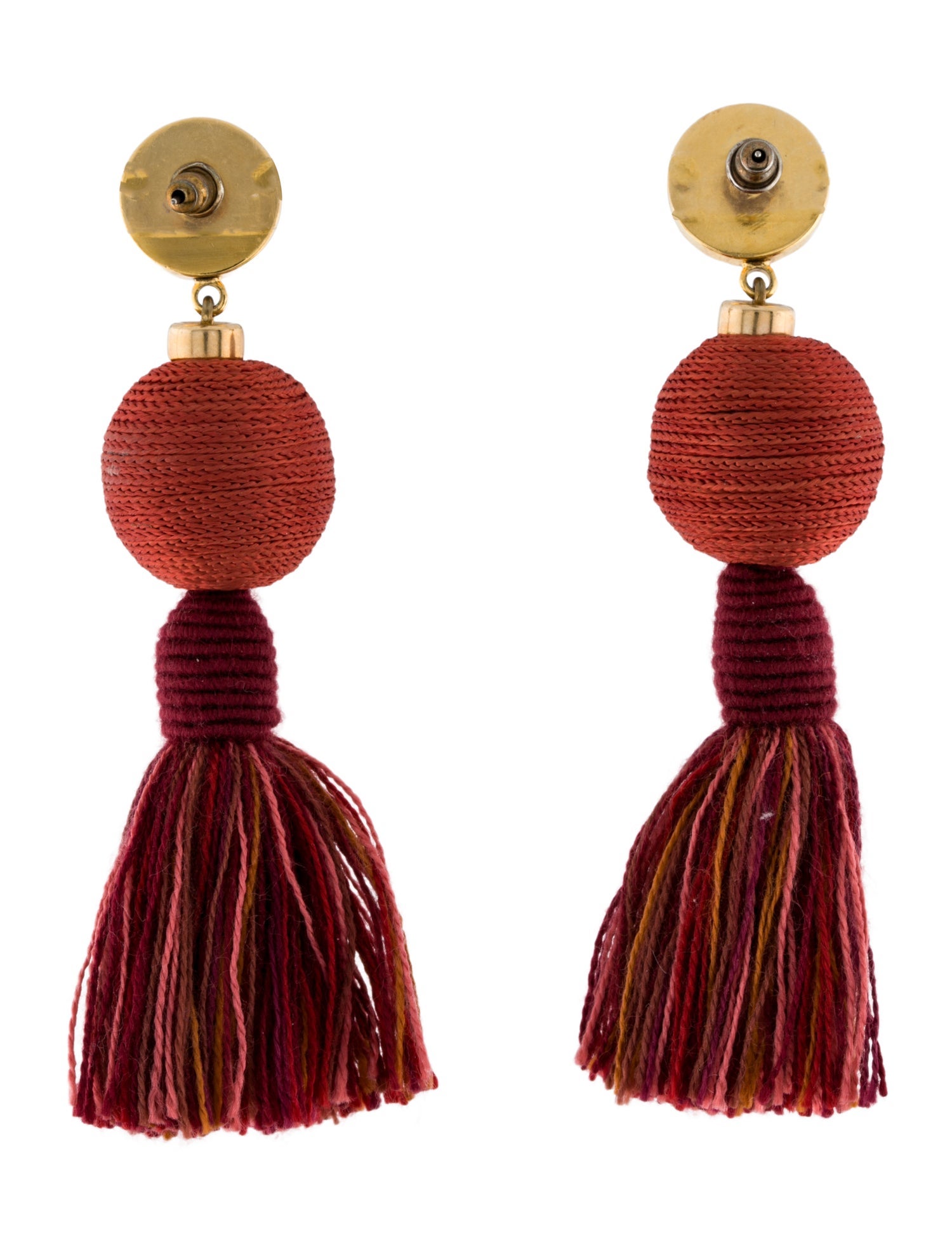 Lizzie Fortunato Thread Drop Earrings