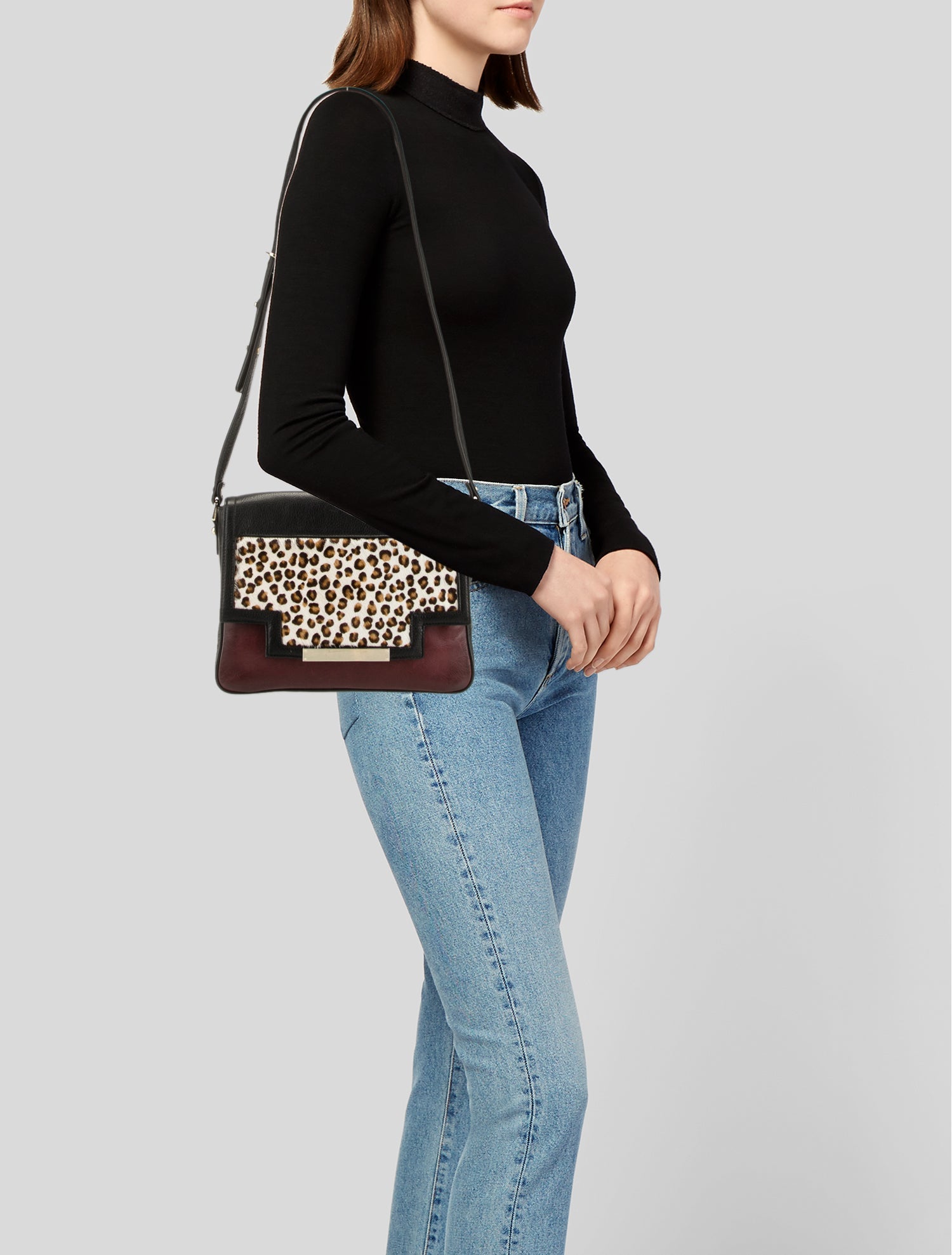 Lizzie Fortunato Leather Messenger Bag