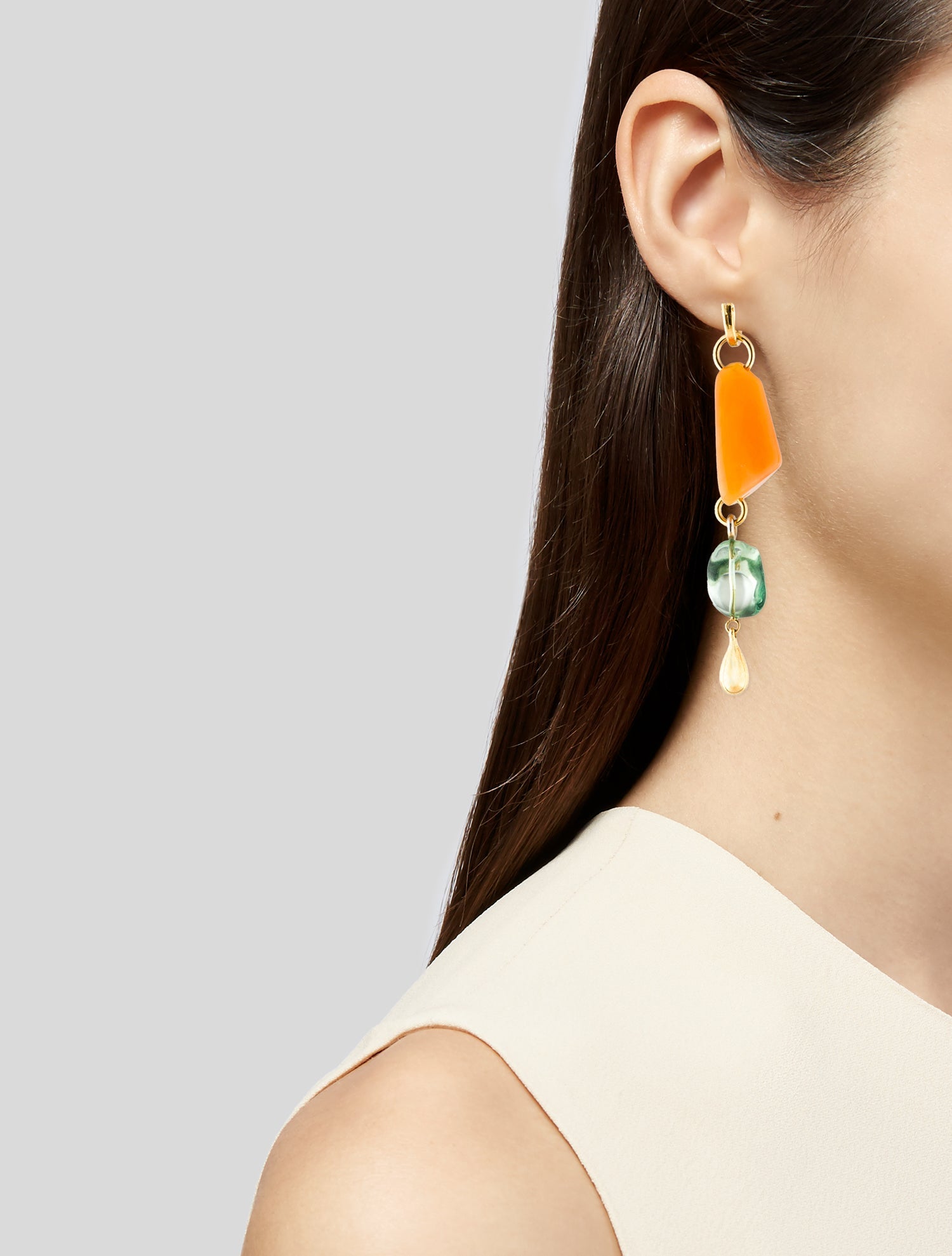 Lizzie Fortunato Waterfall Drop Earrings