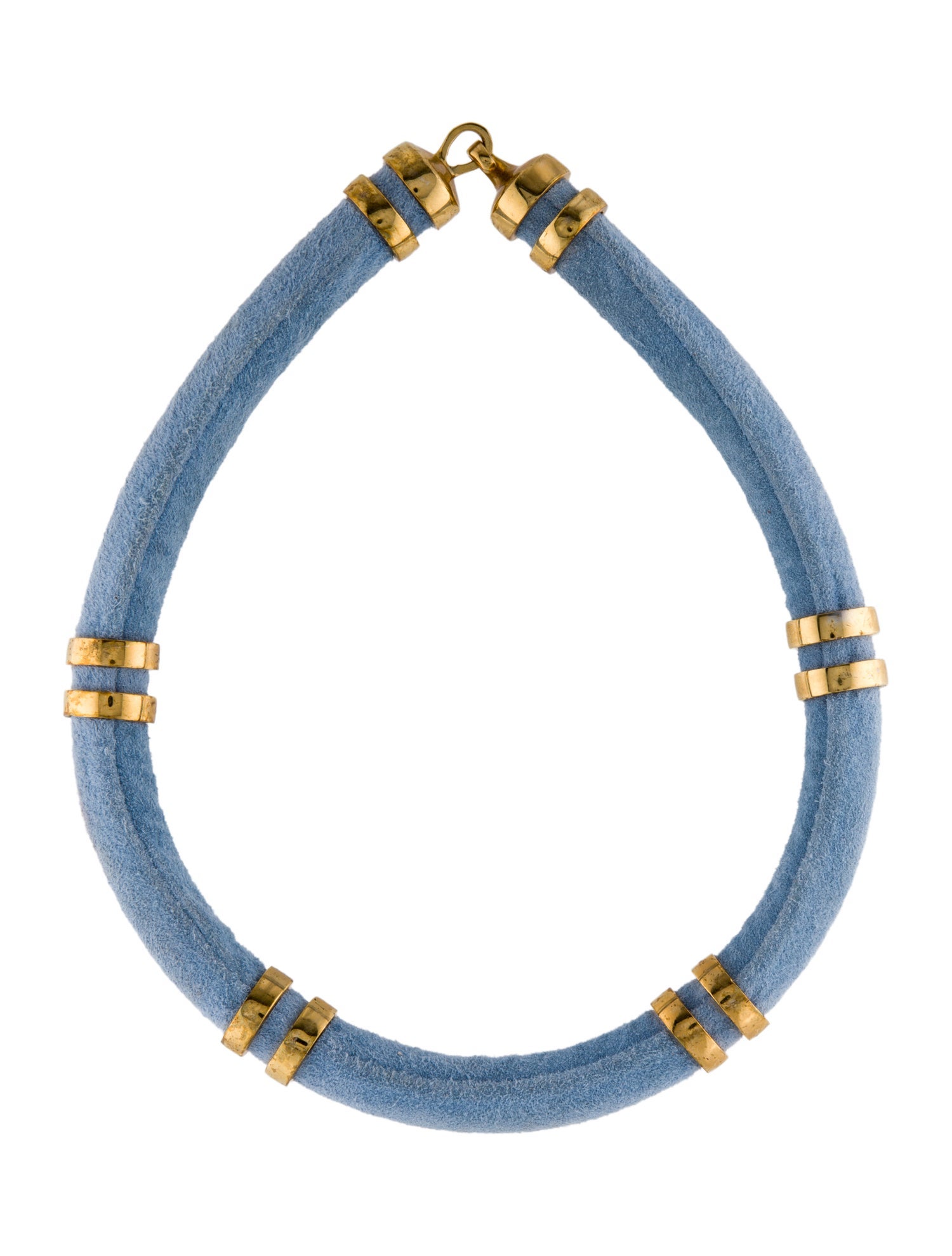 Lizzie Fortunato Suede Choker Necklace