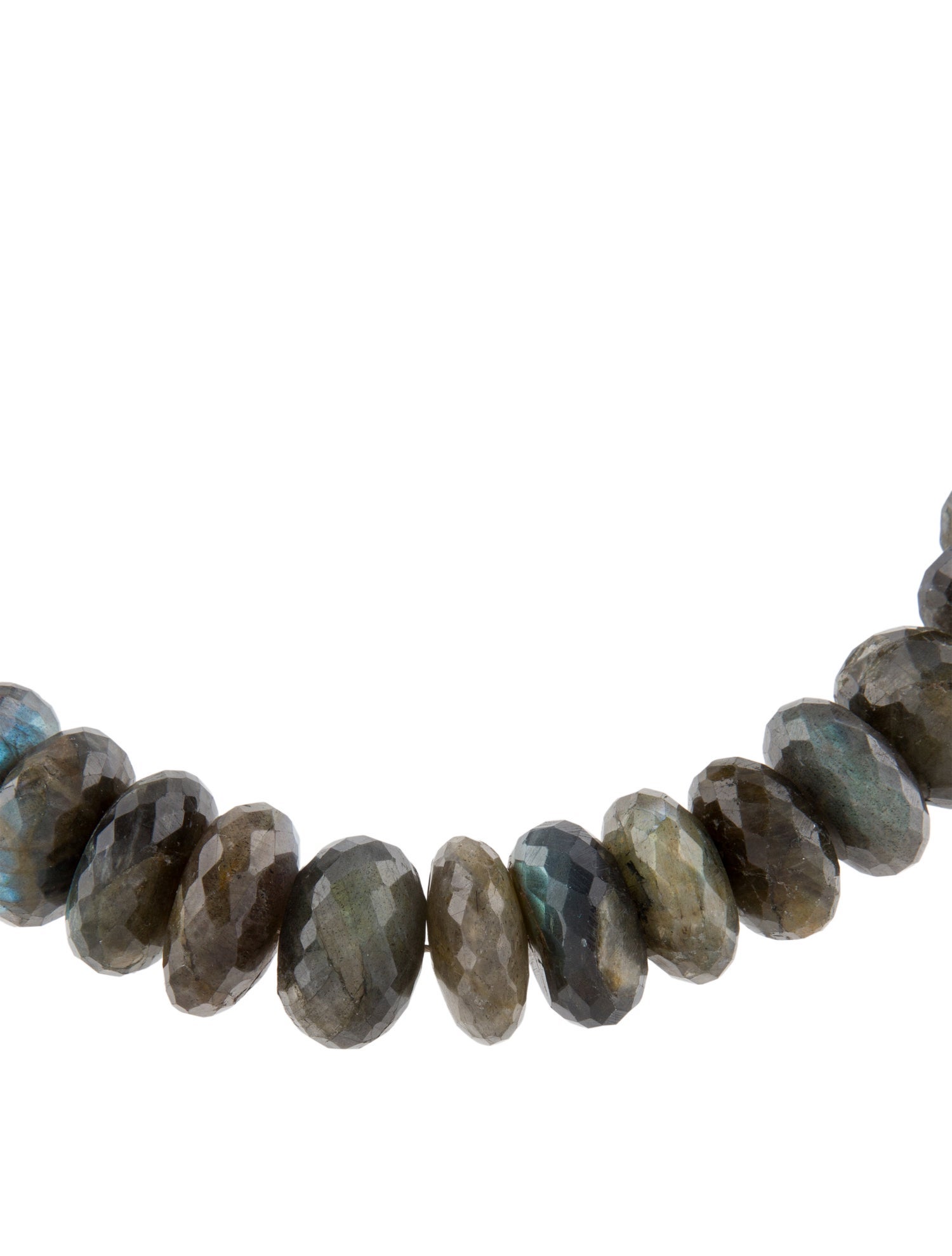 Lizzie Fortunato 14K Labradorite & Garnet Bead Strand Necklace
