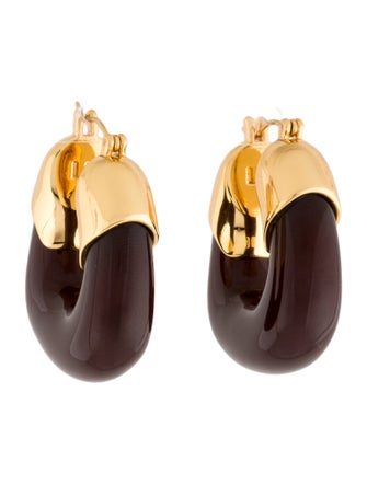 Lizzie Fortunato Resin Mini Hoop Earrings