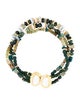 Lizzie Fortunato Pearl Multistone Necklace