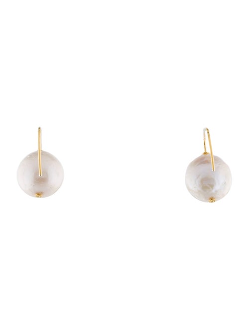 Lizzie Fortunato Pearl & Crystal Drop Earrings