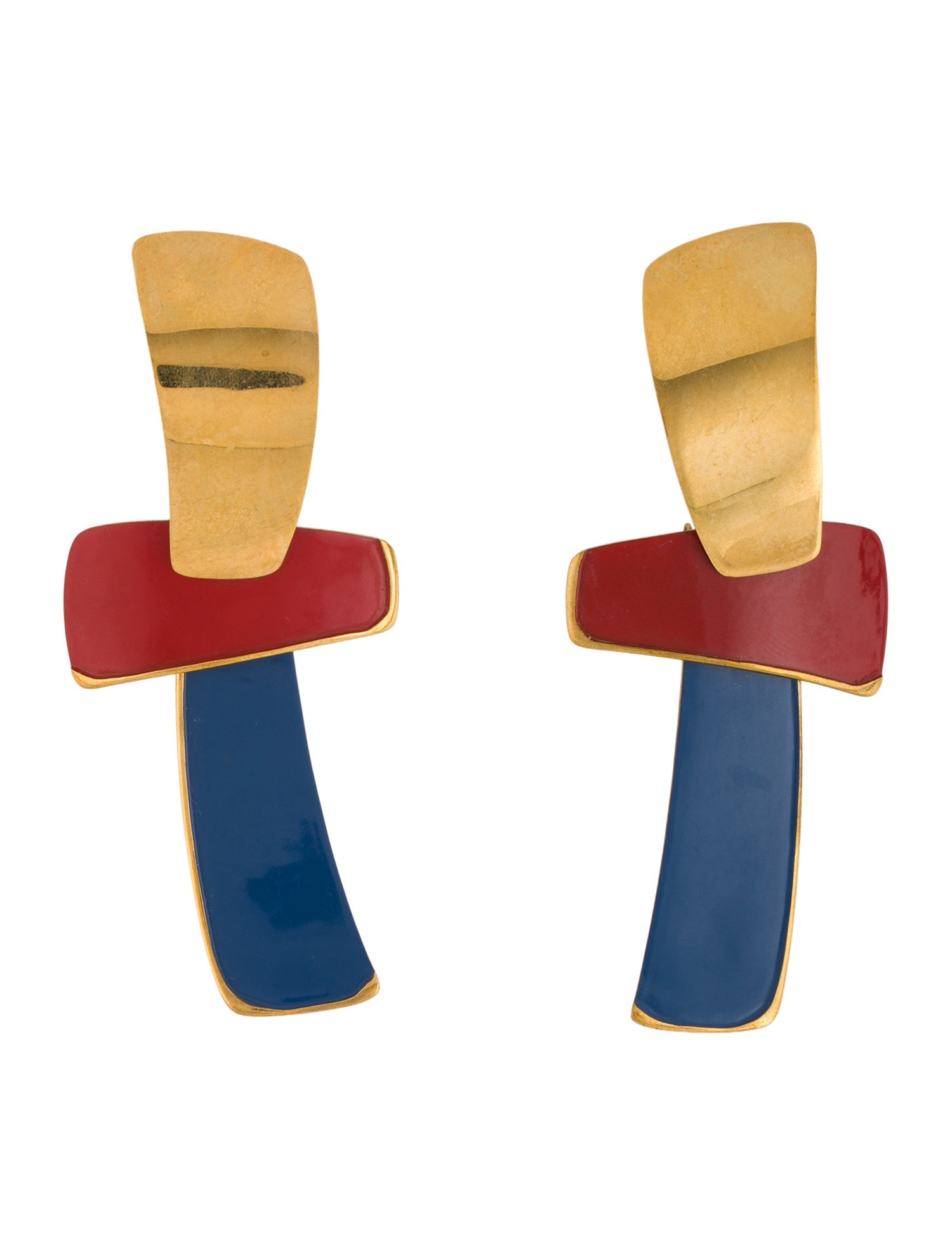 Lizzie Fortunato Enamel Ernest Drop Earrings