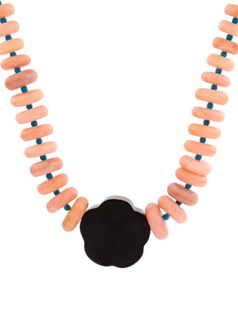 Lizzie Fortunato Peach Blossom Necklace