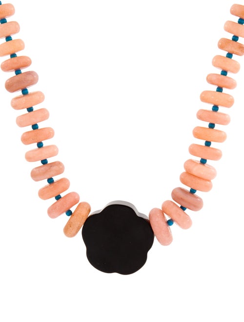 Lizzie Fortunato Peach Blossom Necklace