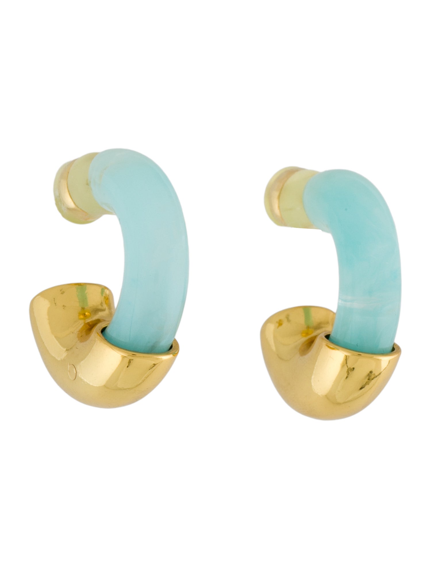 Lizzie Fortunato Acrylic 'Infinity' Hoop Earrings