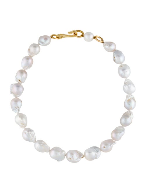 Lizzie Fortunato Pearl Claude Bead Necklace