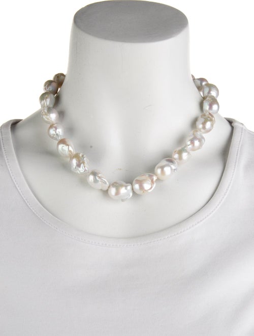 Lizzie Fortunato Pearl Claude Bead Necklace