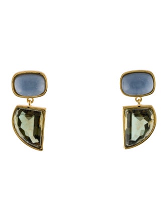 Lizzie Fortunato Sea Multi Fin Drop Earrings