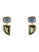 Lizzie Fortunato Sea Multi Fin Drop Earrings