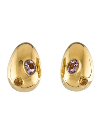 Lizzie Fortunato Studded Mini Arp Stud Earrings