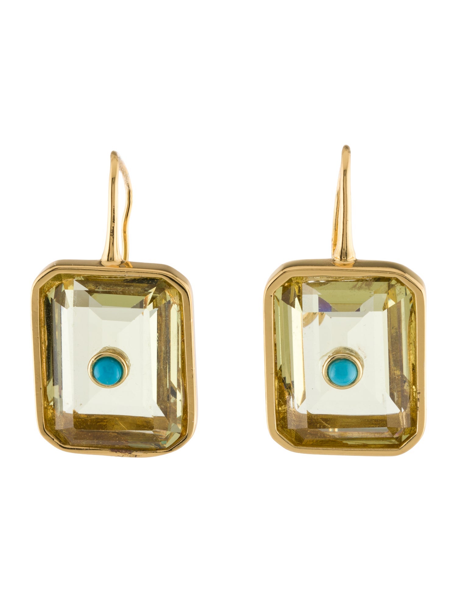 Lizzie Fortunato Tile Drop Earrings