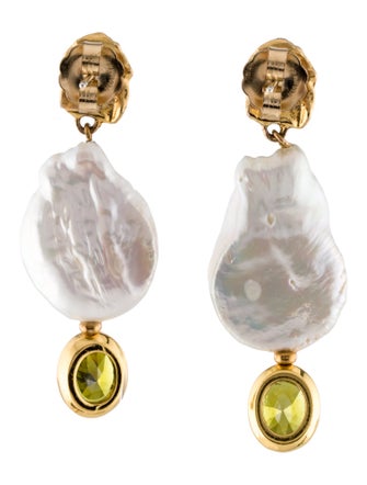 Lizzie Fortunato Pearl Lovell Drop Earrings