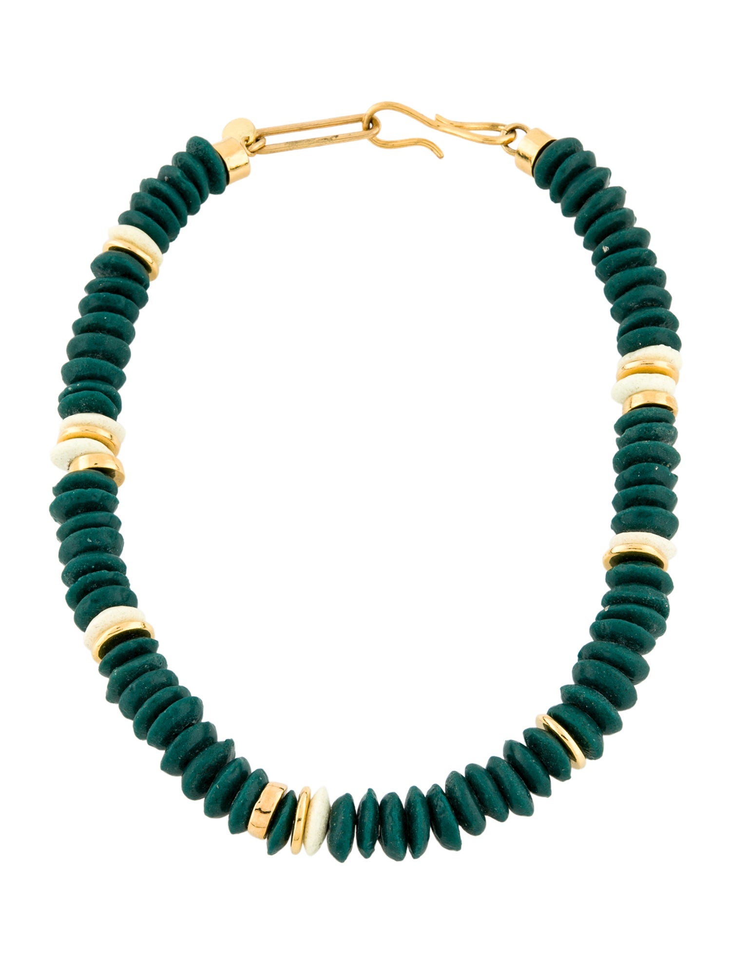 Lizzie Fortunato Stone Bead Collar Necklace