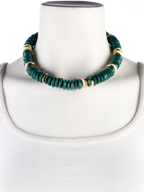 Lizzie Fortunato Stone Bead Collar Necklace