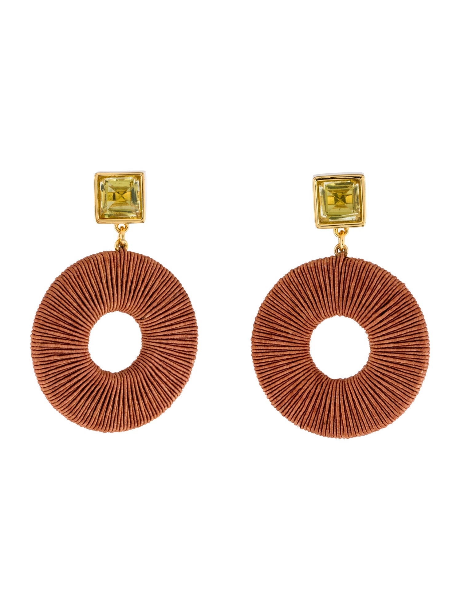 Lizzie Fortunato Palmier Drop Earrings
