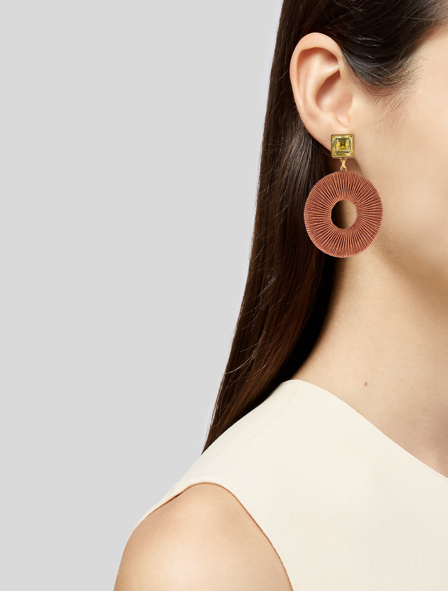 Lizzie Fortunato Palmier Drop Earrings