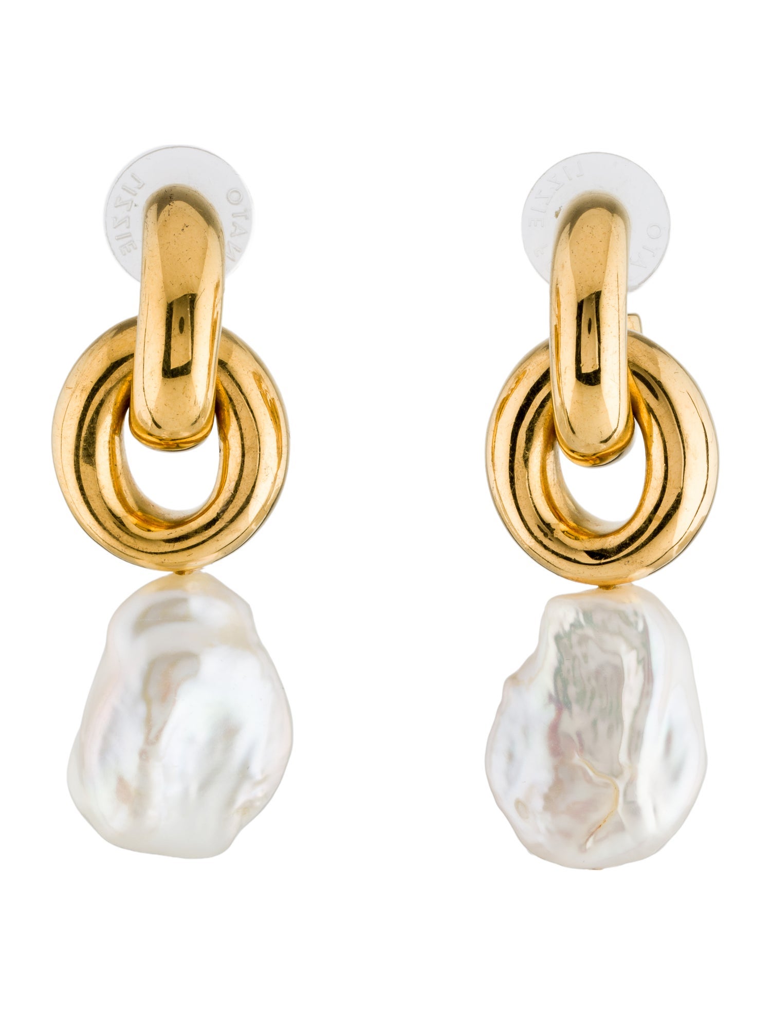 Lizzie Fortunato Pearl, Perla Drop Earrings