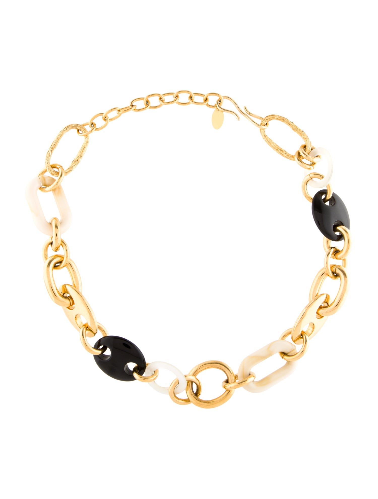 Lizzie Fortunato Mother Of Pearl Clarice Collar Necklace