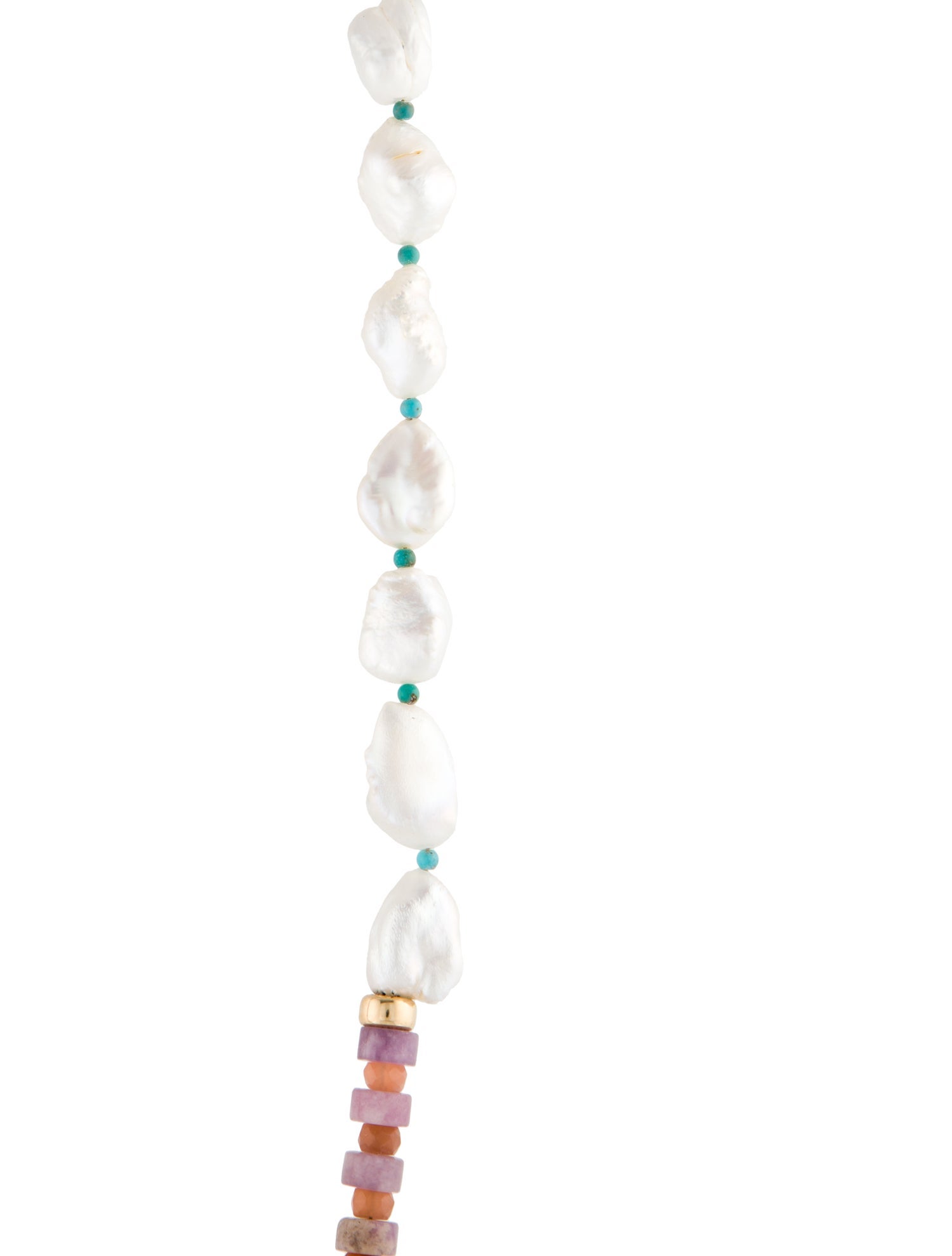 Lizzie Fortunato Pearl, Stone & Bead Porto Covo Necklace