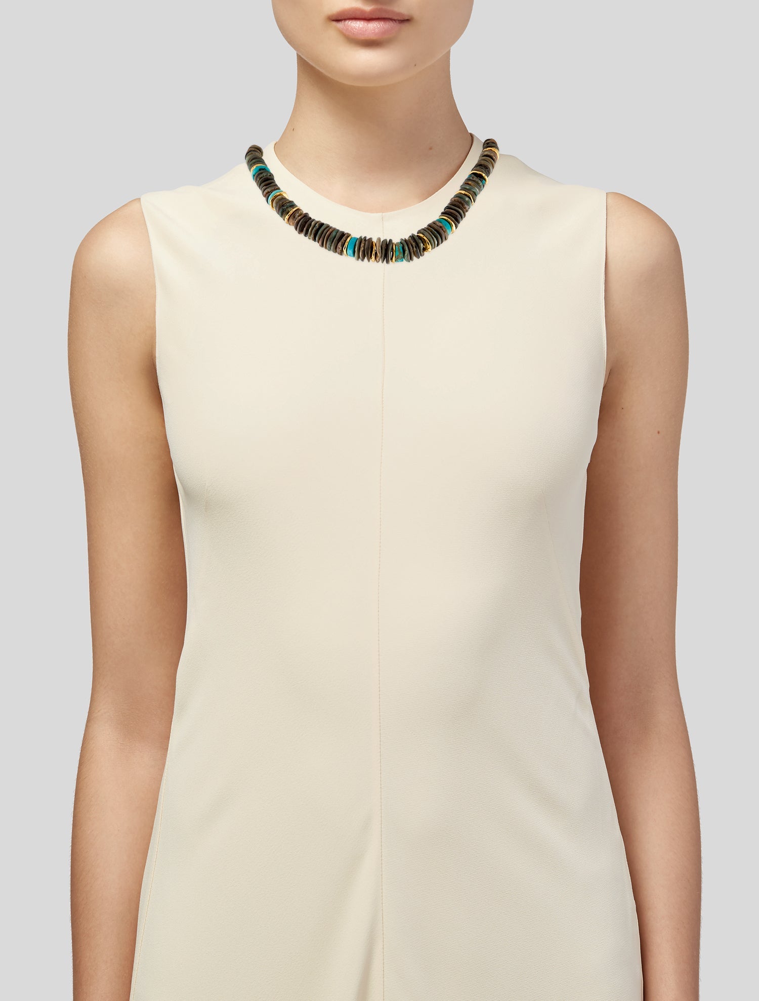 Lizzie Fortunato Sand And Sky Collar Necklace