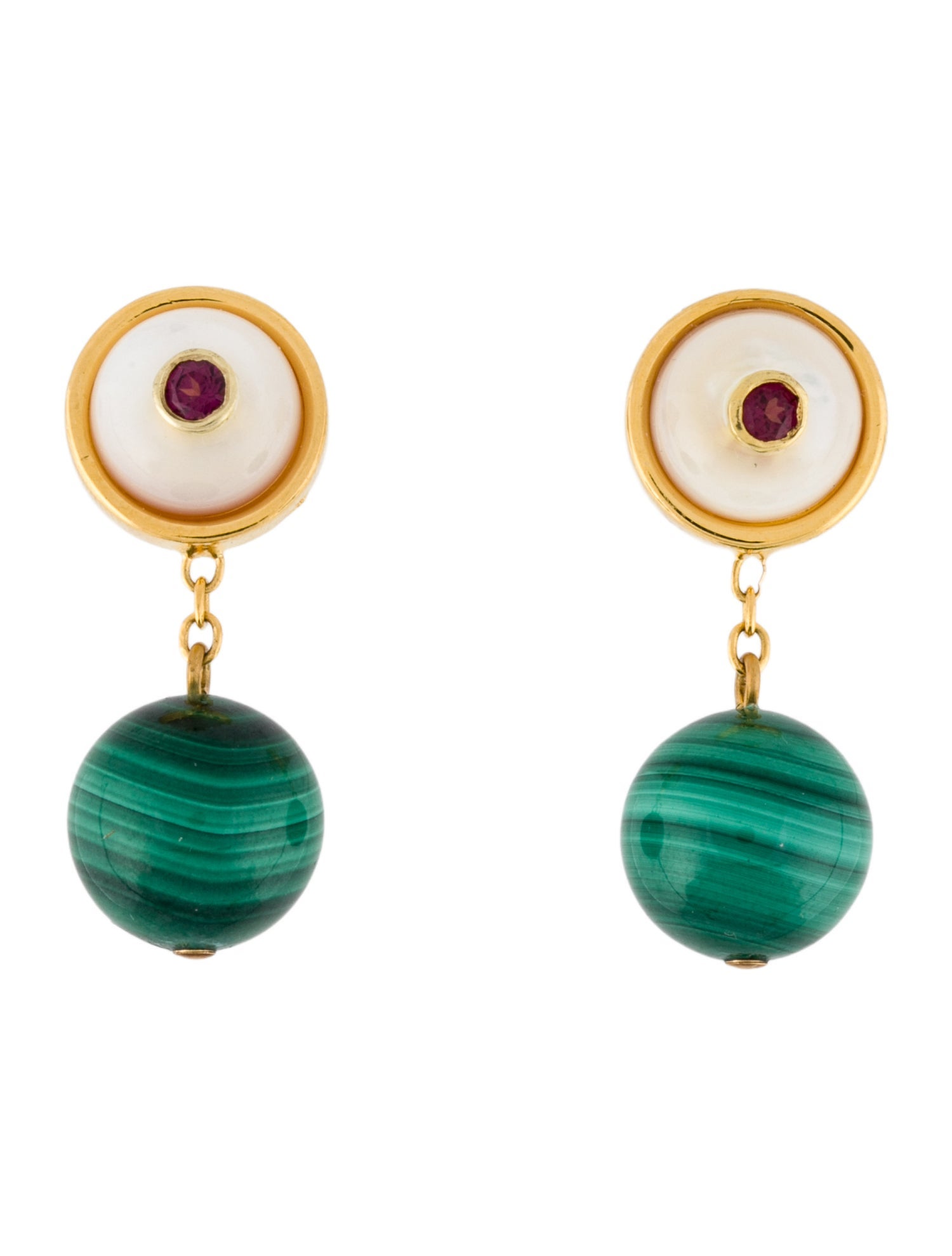 Lizzie Fortunato Yolo Multistone Drop Earrings