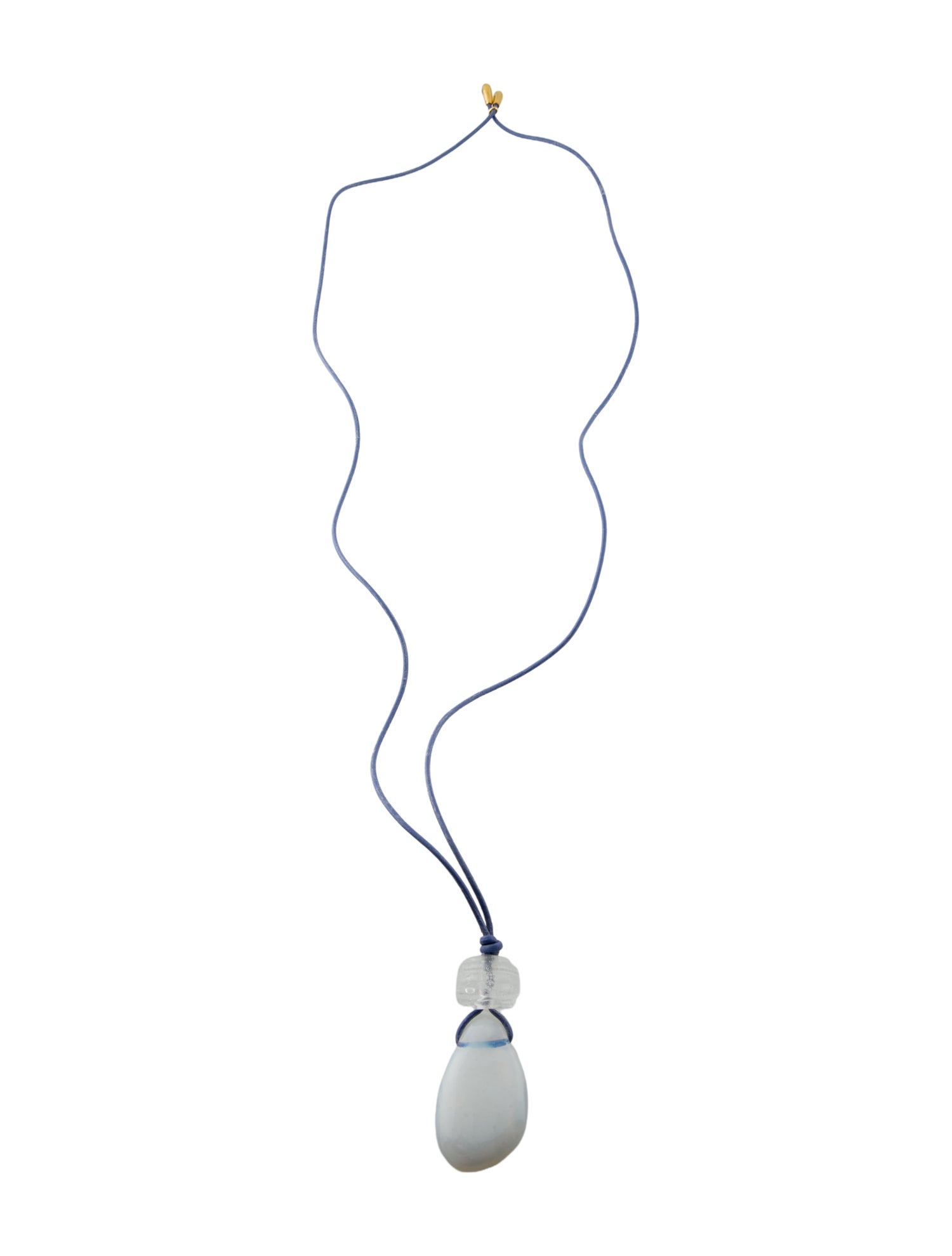 Lizzie Fortunato Leather & Glass Matilde Cord Necklace