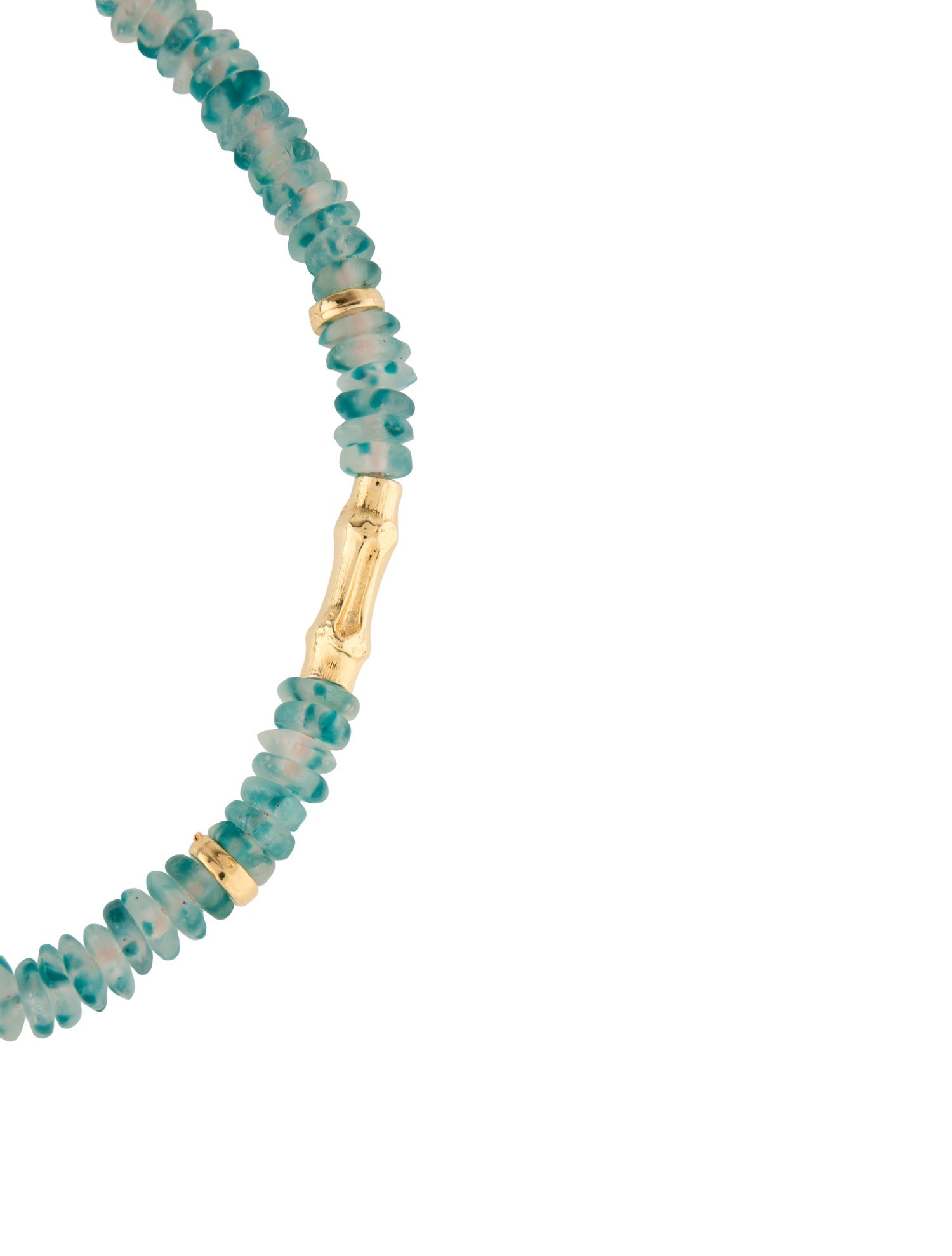 Lizzie Fortunato Pearl Toga Beach Beaded Collar Necklace