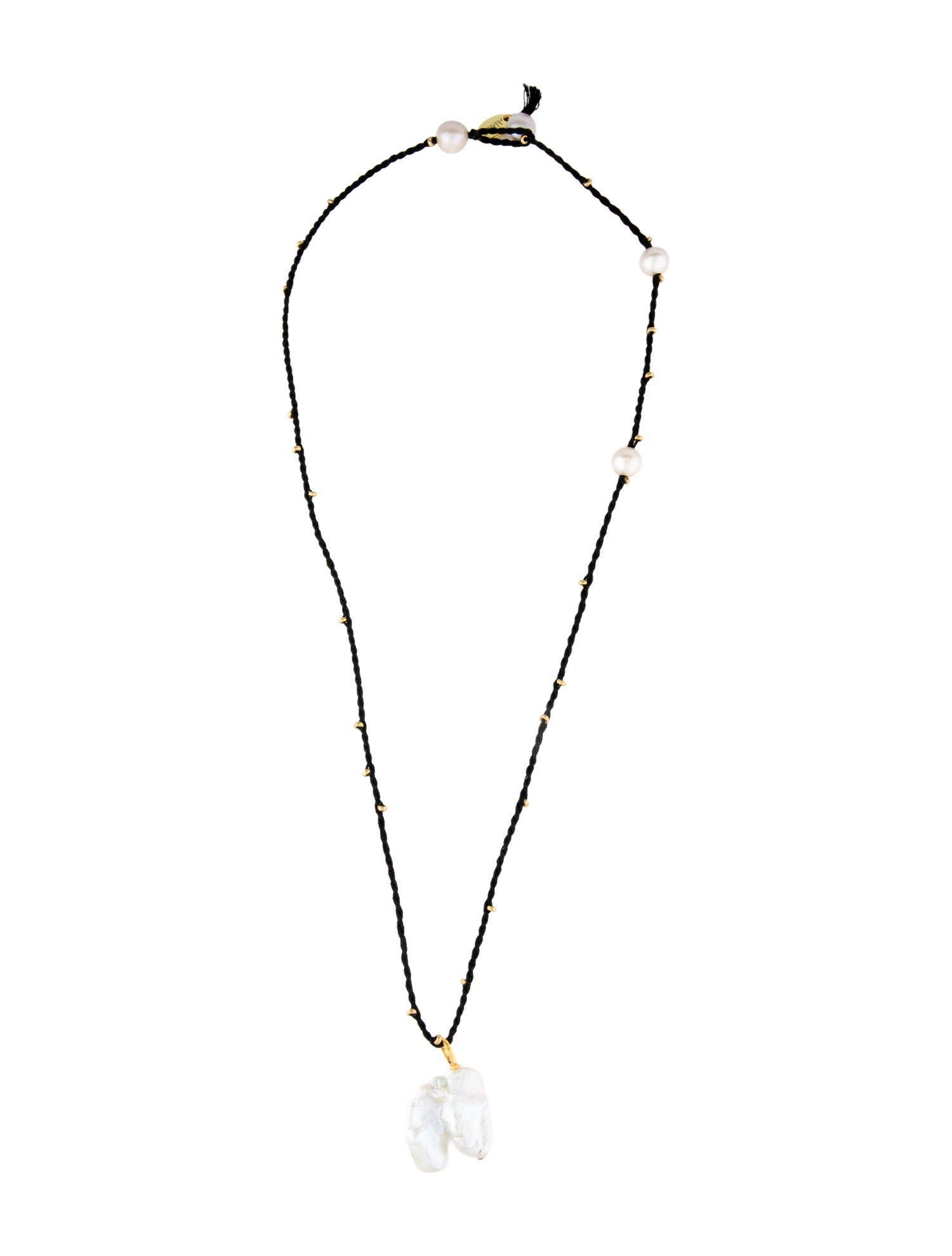 Lizzie Fortunato Cultured Pearl & Thread Collar Necklace