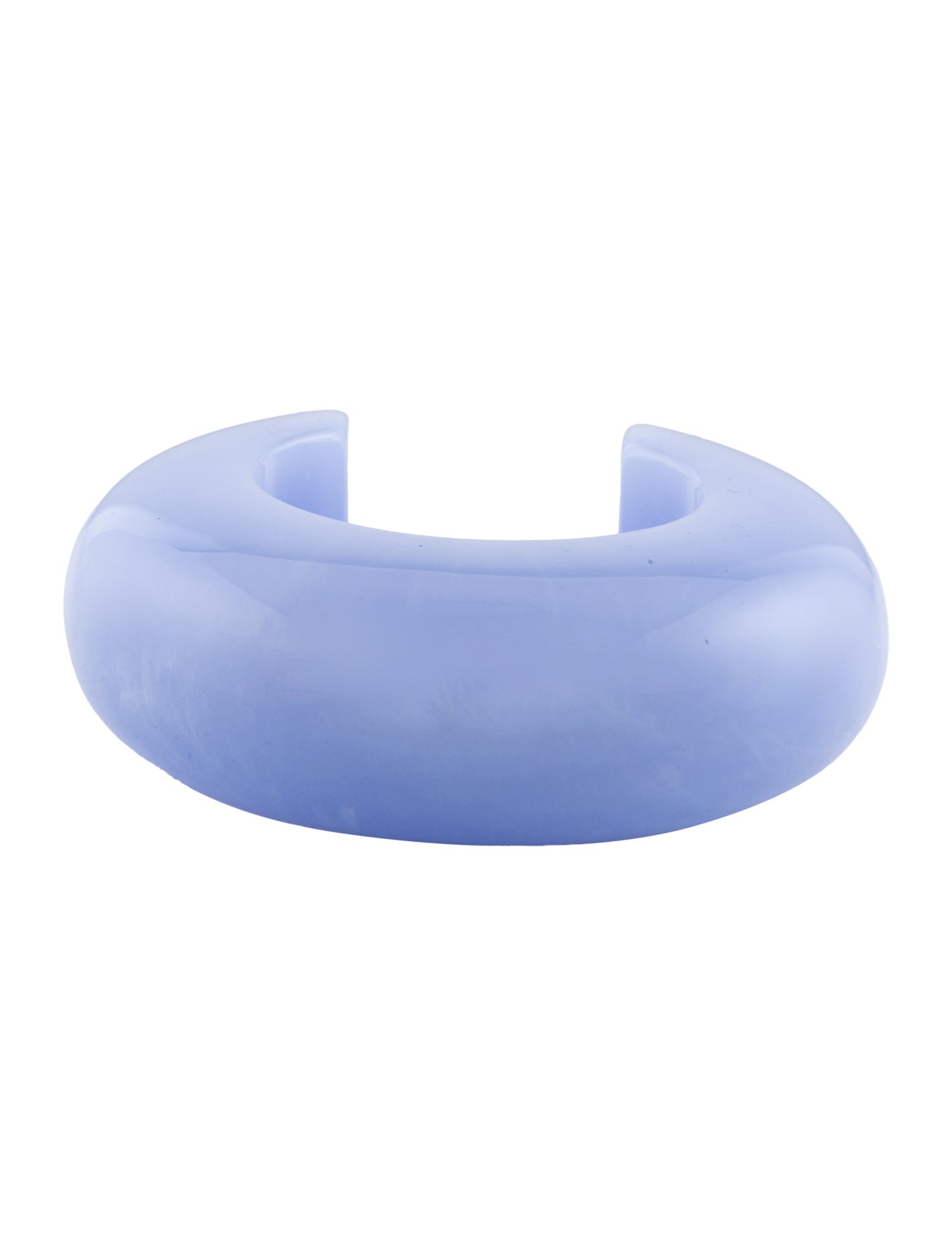 Lizzie Fortunato Resin Marbled Arc Cuff Bracelet
