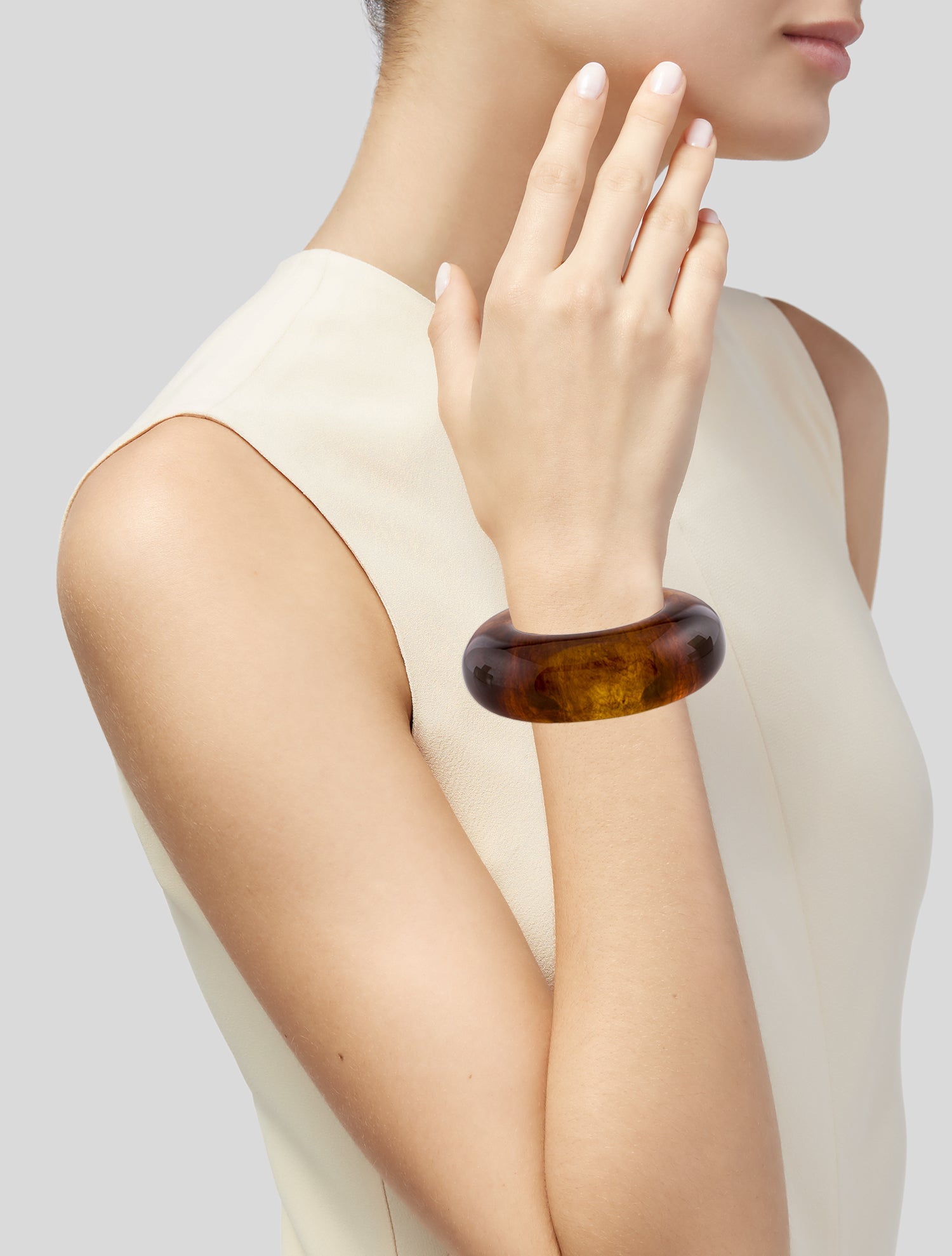 Lizzie Fortunato Resin Cuff Bracelet