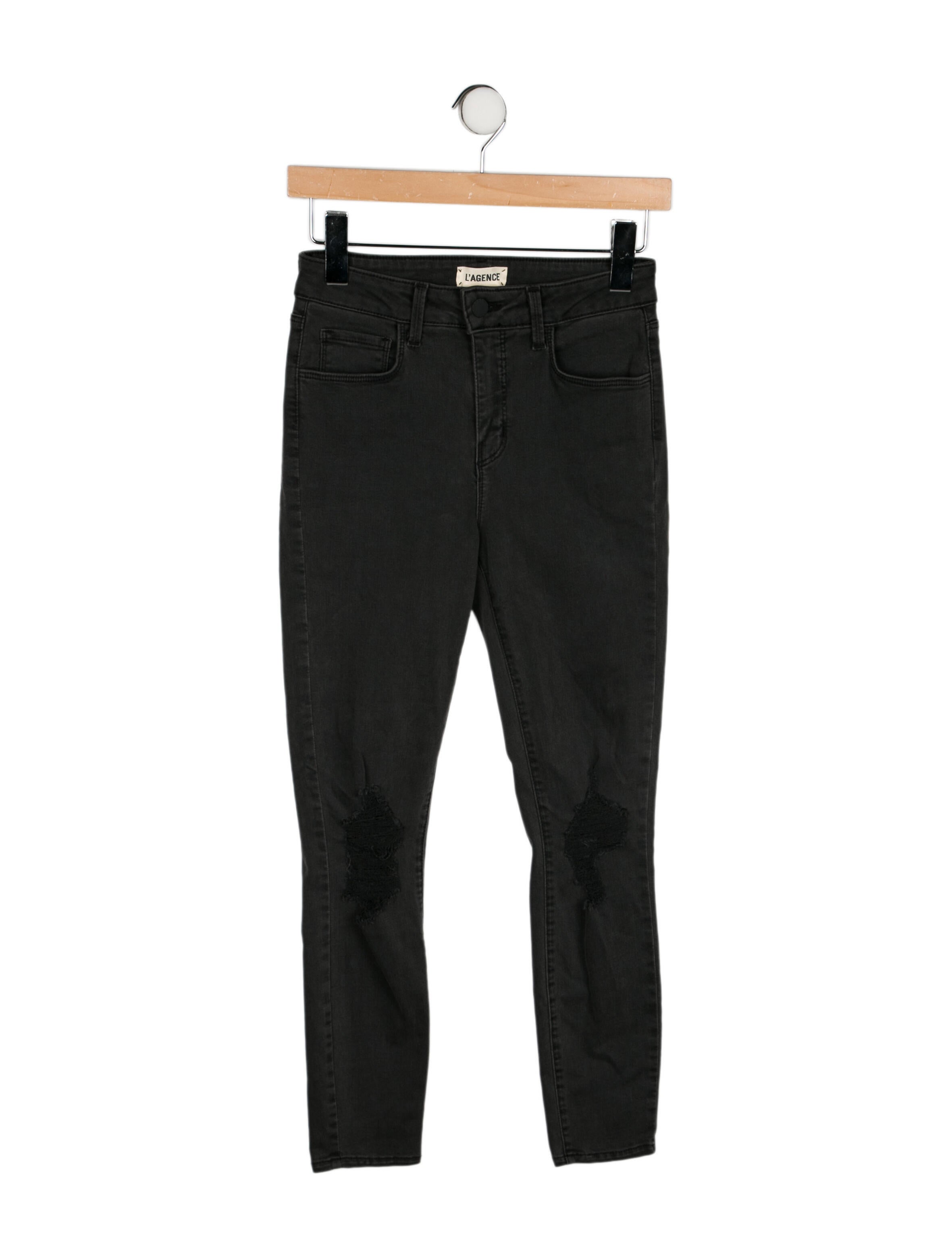 L'Agence Mid-Rise Skinny Leg Jeans