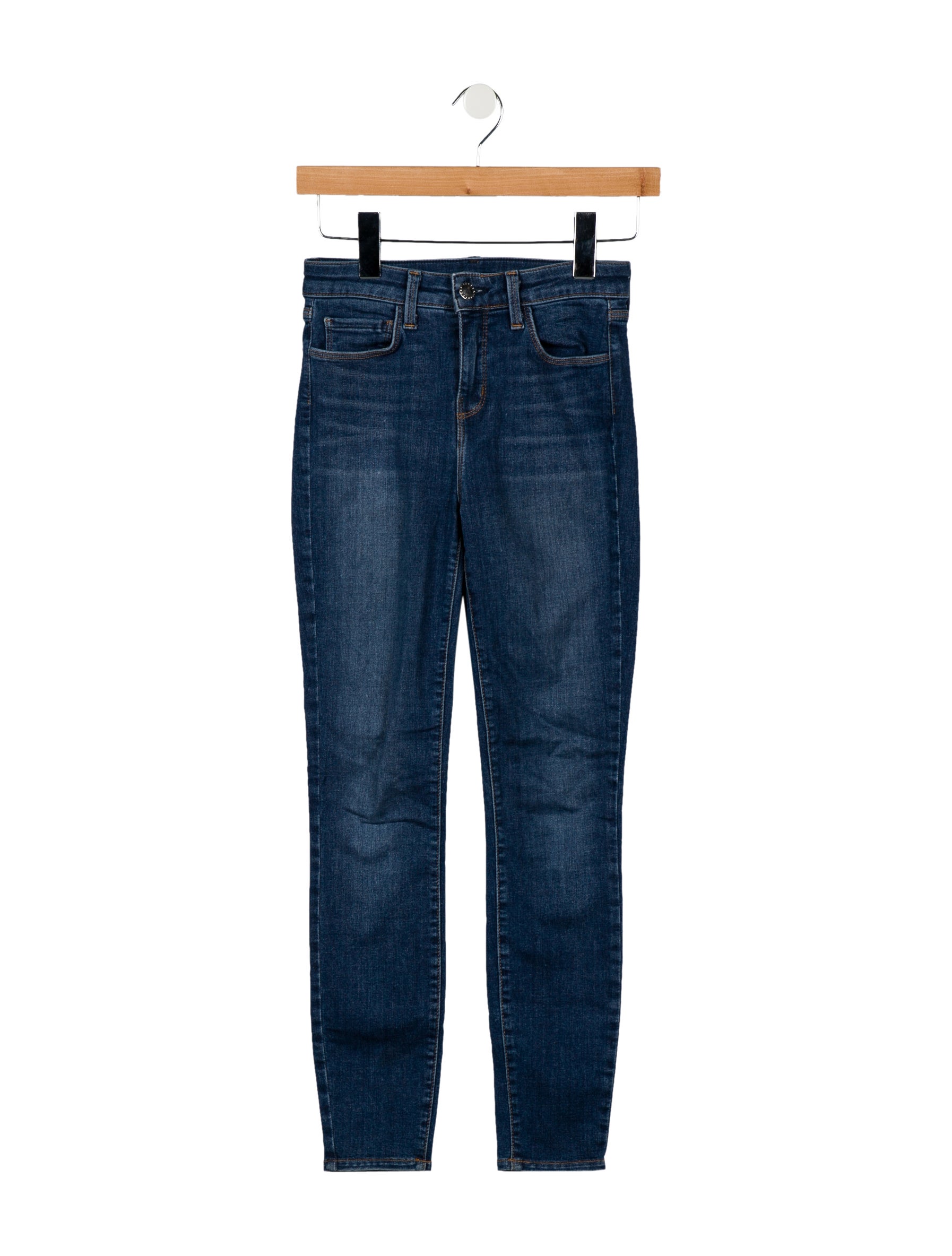 L'Agence Mid-Rise Skinny Leg Jeans