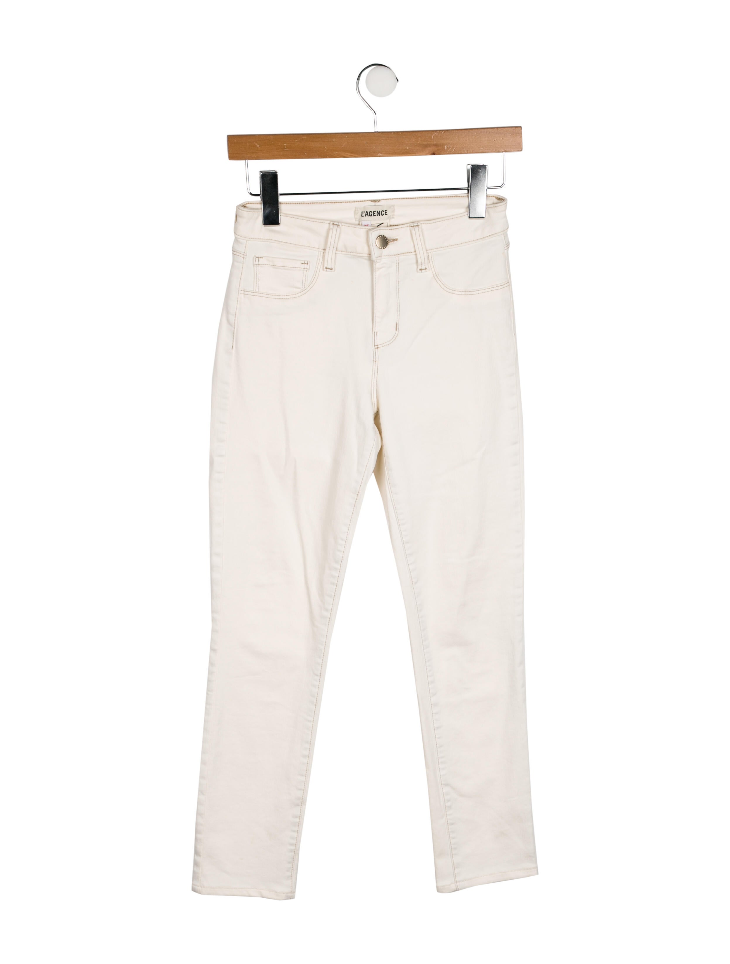 L'Agence Mid-Rise Skinny Leg Jeans