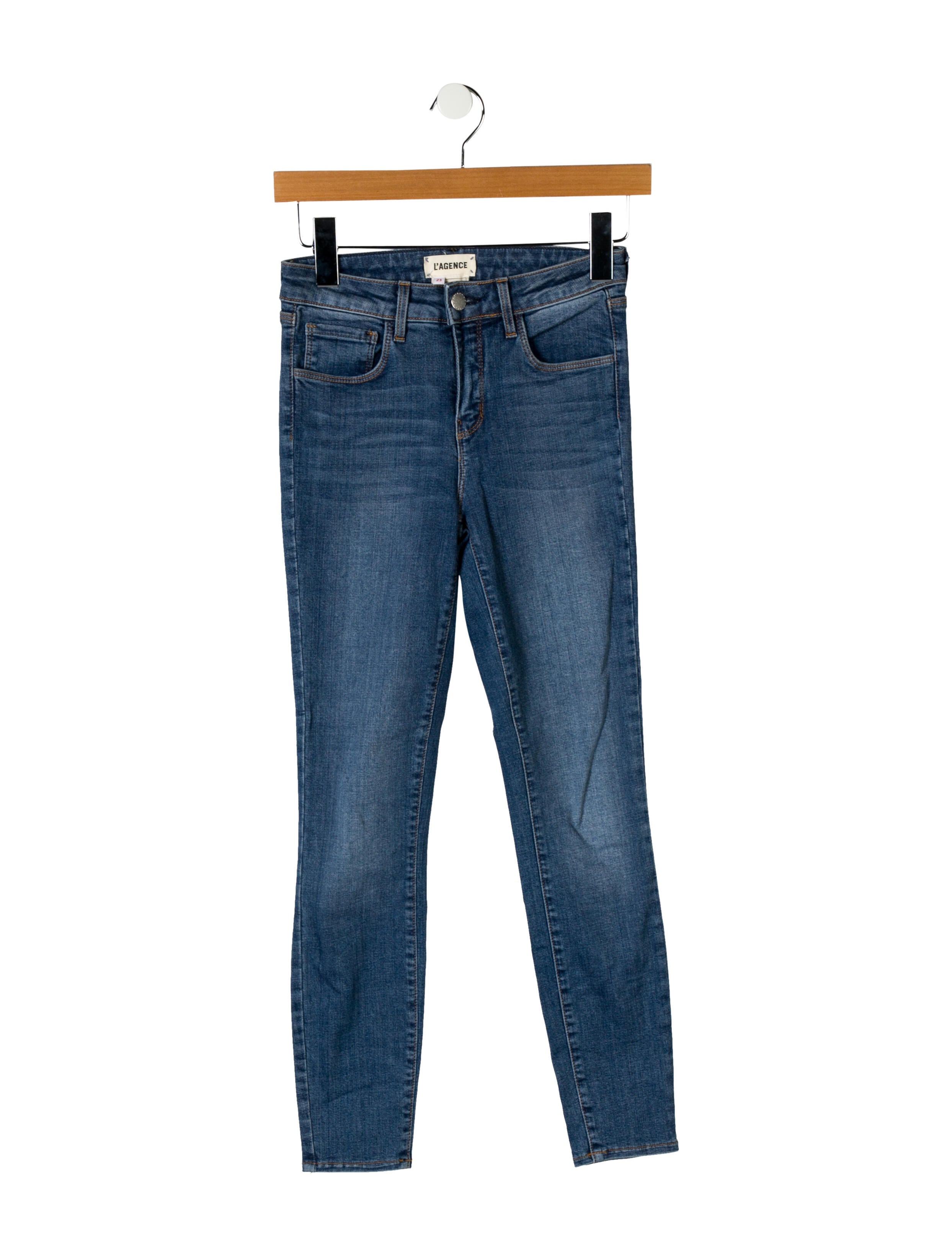 L'Agence Mid-Rise Skinny Leg Jeans