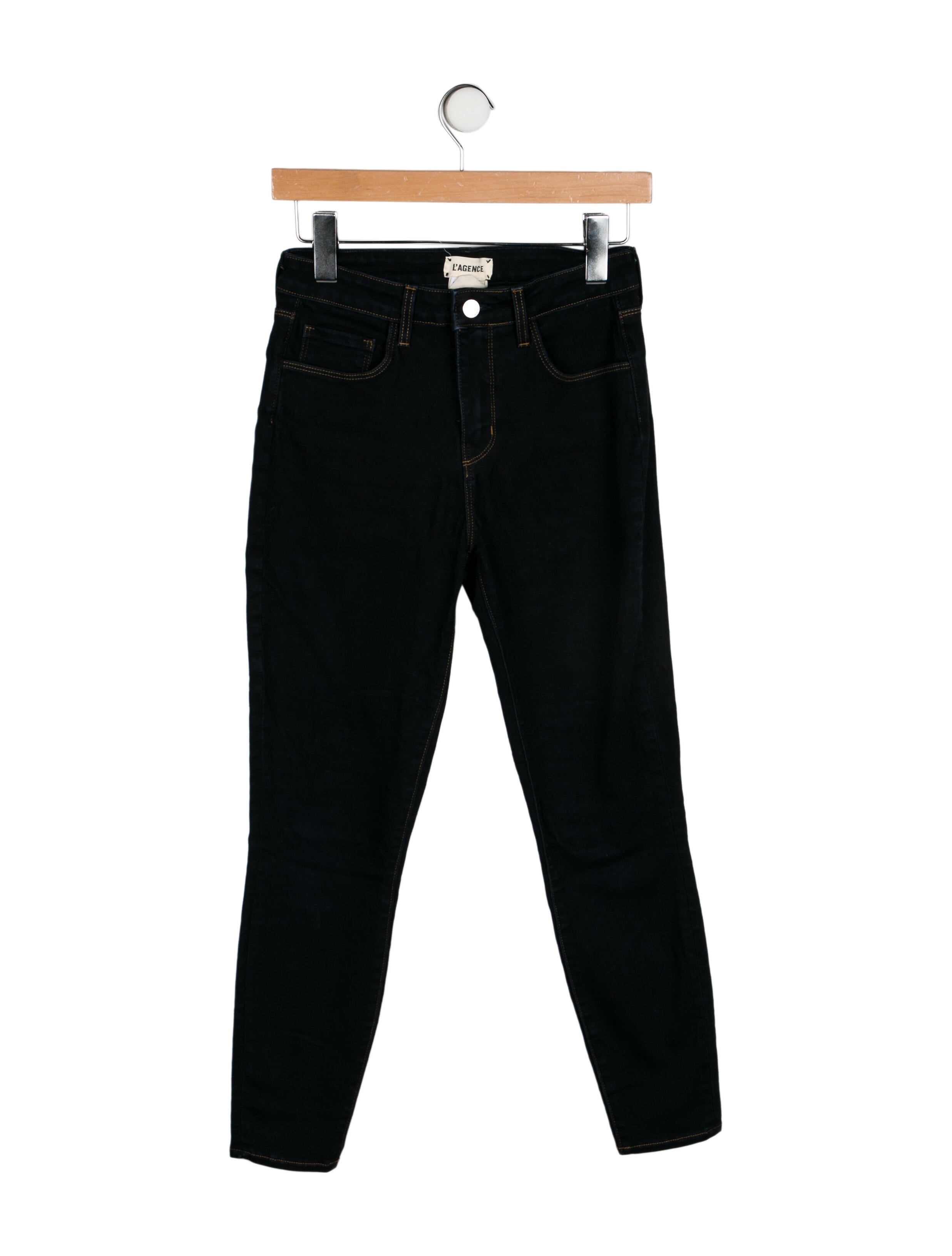 L'Agence Mid-Rise Skinny Leg Jeans
