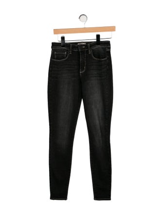L'Agence Mid-Rise Skinny Leg Jeans