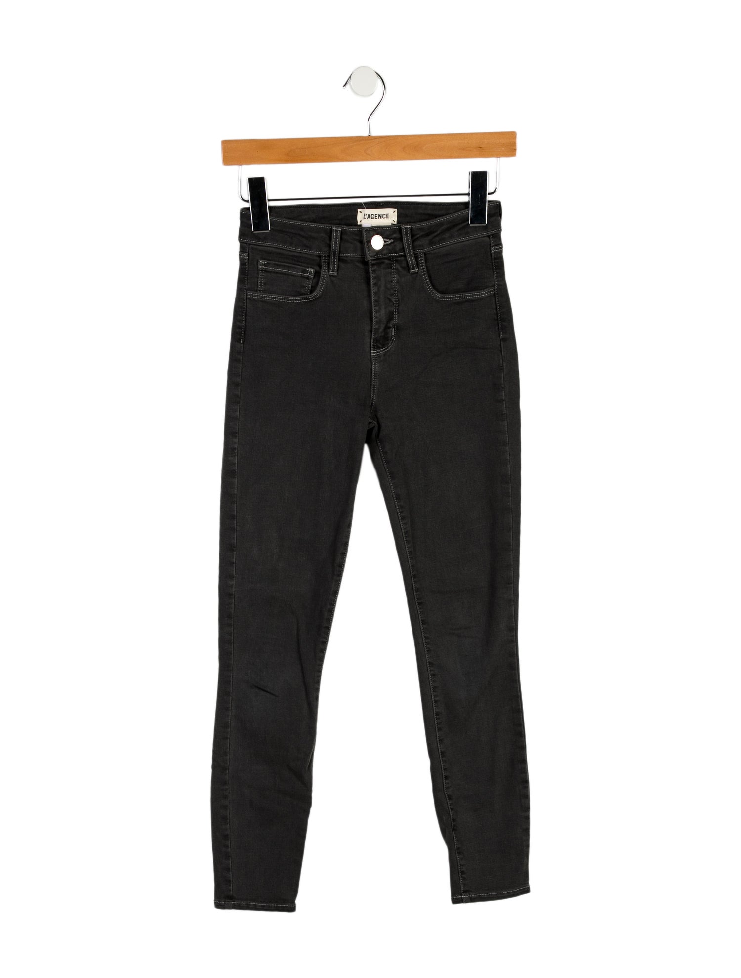 L'Agence Mid-Rise Skinny Leg Jeans