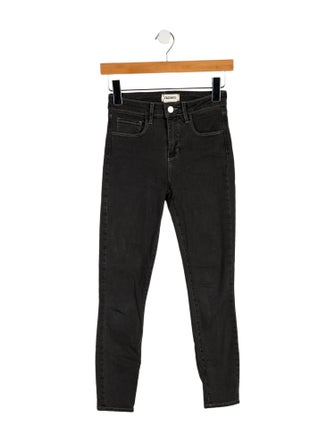 L'Agence Mid-Rise Skinny Leg Jeans