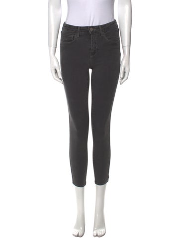L'Agence Jeans Mid-Rise Skinny Leg XS