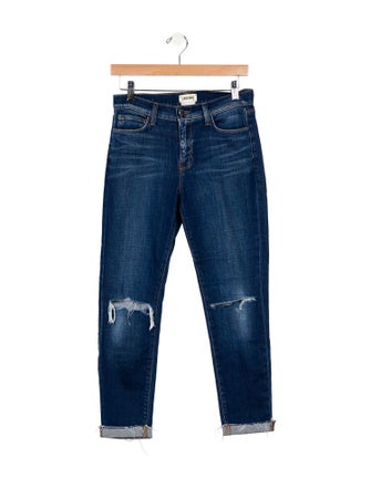 L'Agence Mid-Rise Skinny Leg Jeans