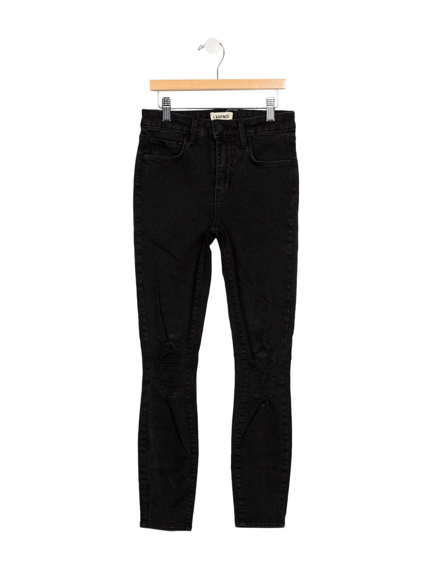 L'Agence Mid-Rise Skinny Leg Jeans