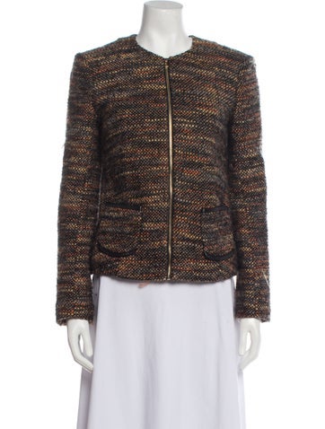 L'Agence Jackets Tweed Pattern Evening Jacket US 2 | XS