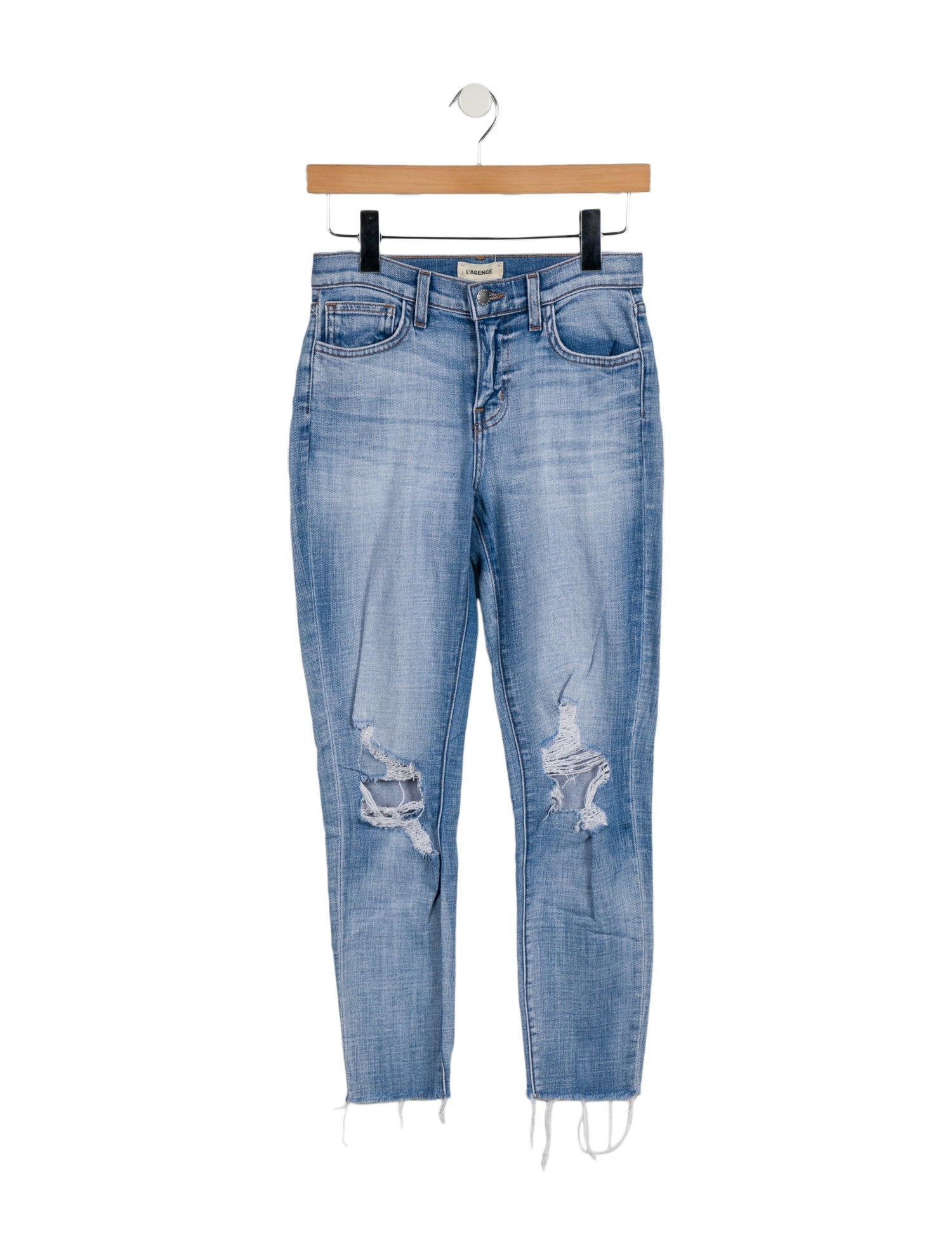 L'Agence Mid-Rise Skinny Leg Jeans